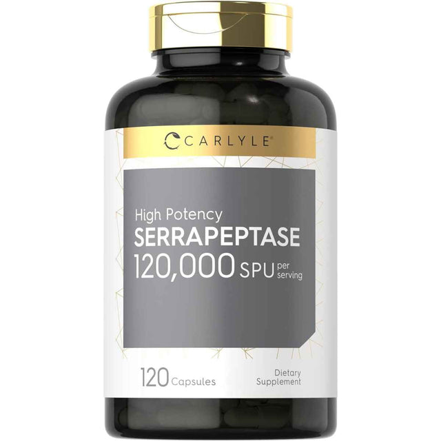 Carlyle Serrapeptase - 120 Cápsulas - Haz Tu Pedido