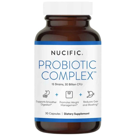 Nucific Probiotico Complex  30 Mil Millones CFU - 30 Cápsulas - Haz Tu Pedido
