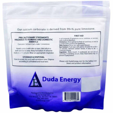  "Duda Energy: Carbonato de Calcio en Polvo"