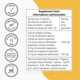 SuperSmart Orotato de Calcio con Orotato de Magnesio - 60 Cápsulas Vegetarianas