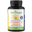 ForestLeaf Vitamin D3 50,000 IU - 240 Cápsulas De Origen Vegetal - Haz Tu Pedido