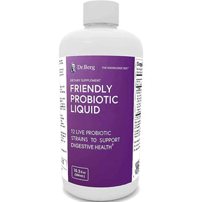 Dr. Berg Probiótico de Bacterias Amigables - 500 ml - Haz Tu Pedido