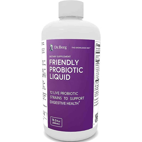 Dr. Berg Probiótico de Bacterias Amigables - 500 ml - Haz Tu Pedido