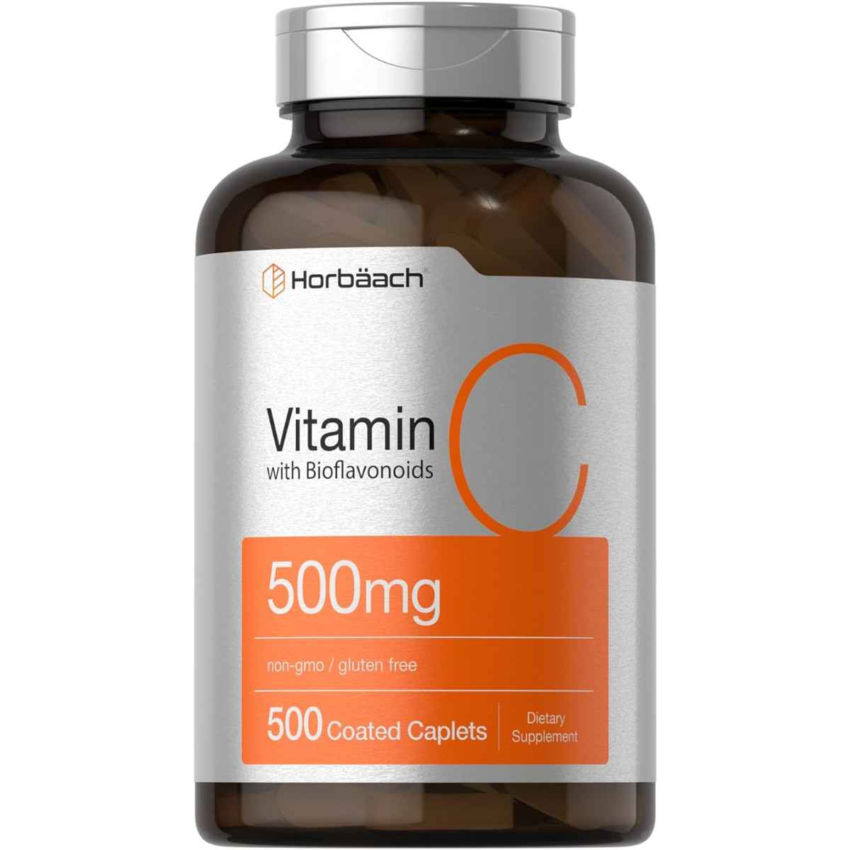 Horbaach Vitamina C 500mg con Bioflavonoides - 500 Cápsulas - Haz Tu Pedido