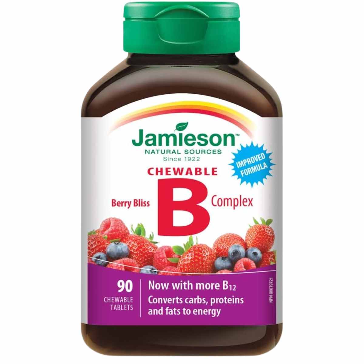 Complejo Vitamínico B - Bayas - 90 Tabletas Masticable - Haz Tu Pedido