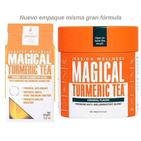 Té de Cúrcuma con Pimienta Negra y Jengibre - 99 g - Haz Tu Pedido