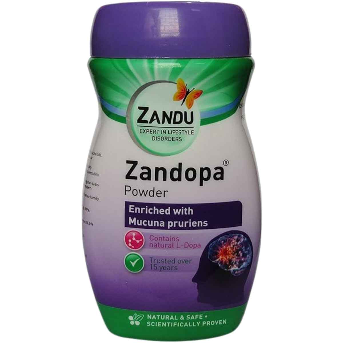 Zandu - Zandopa Polvo de Mucuna Pruriens (200 g)
