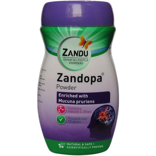 Zandu - Zandopa Polvo de Mucuna Pruriens (200 g)