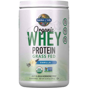 Garden of Life Proteína de suero de leche orgánica - Sabor Vainilla - 378  g - Haz Tu Pedido