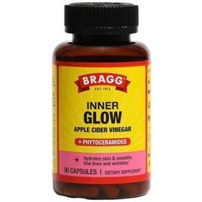 Bragg Vinagre de sidra de manzana Inner Glow - 90 Cápsulas - Haz Tu Pedido