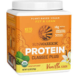 Sunwarrior Proteína Vegana Clásica Plus 18 g - Sabor Vainilla - 375 g - Haz Tu Pedido