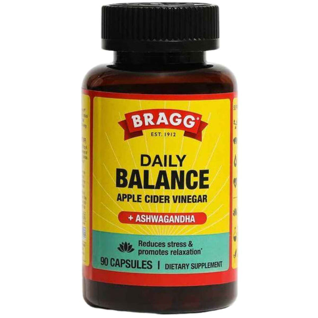 Bragg Vinagre de Sidra de Manzana Balance Diario - 90 Cápsulas - Haz Tu Pedido