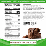 Orgain Proteína Orgánica 21 g - Sabor Chocolate Caramelizado - 920 g - Tabla Nutricional - Haz Tu Pedido