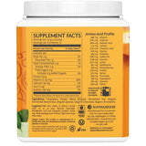Sunwarrior Proteína Vegana Clásica Plus 20 g - Sabor Sin Sabor - 375 g - Tabla Nutricional - Haz Tu Pedido