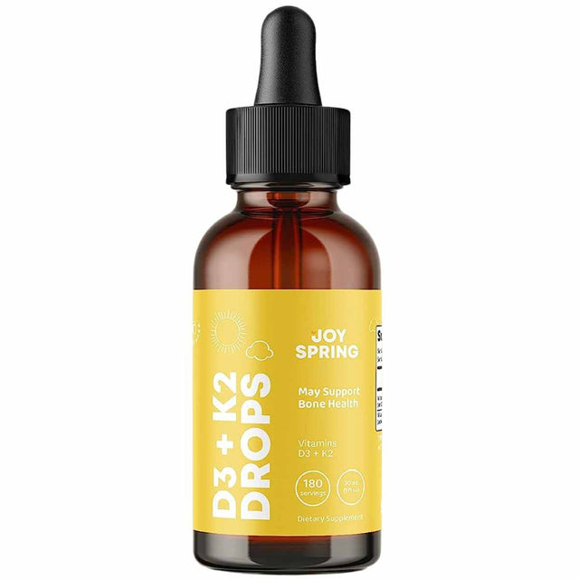 JoySpring Vitamin D3 With K2 - 30 ml - Haz Tu Pedido