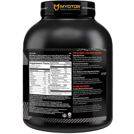 GNC MASS XXX™ con MyoTor® Proteína para Ganancia Muscular - Sabor Chocolate - 2730 g - Tabla Nutricional - Haz Tu Pedido
