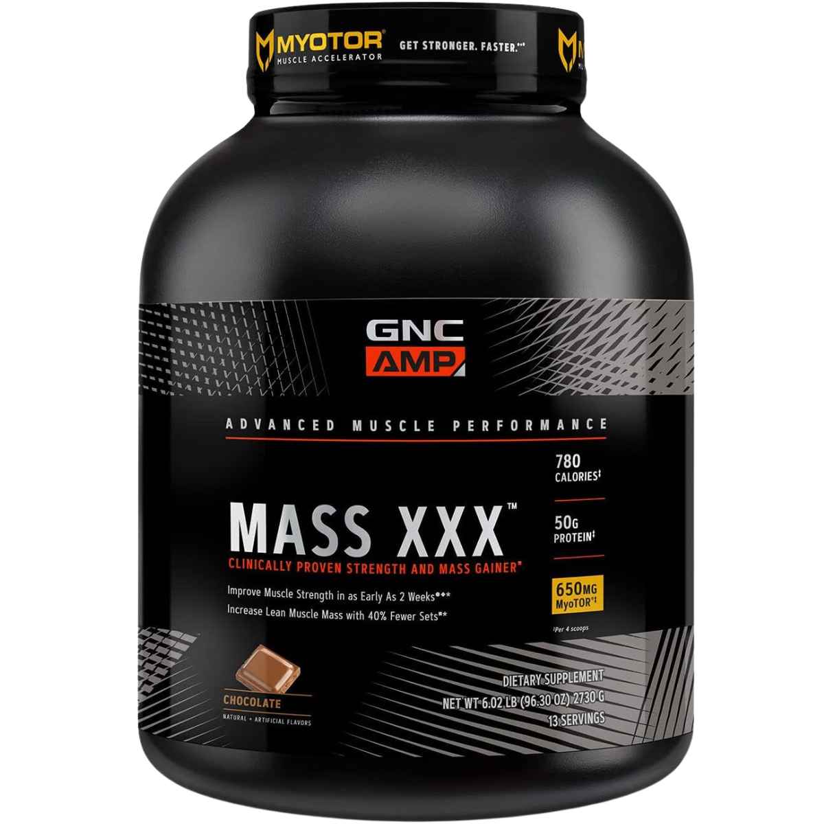 GNC MASS XXX™ con MyoTor® Proteína para Ganancia Muscular - Sabor Chocolate - 2730 g - Haz Tu Pedido