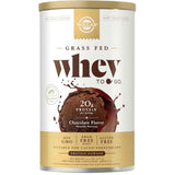 Solgar Proteína de Suero de Leche de Vacas Alimentados con Pasto 20 g - Sabor Chocolate - 377 g - Haz Tu Pedido