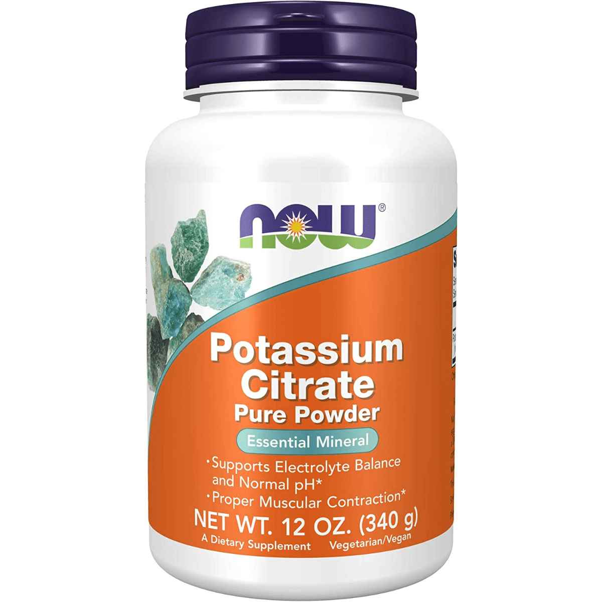 NOW Foods Citrato de Potasio - 340 g - Haz Tu Pedido