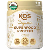KOS Proteína de superalimento orgánico 20 g - Sabor Vainilla - 370 g - Haz Tu Pedido