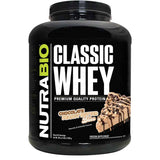 NutraBio Proteína de Suero Clásica - Sabor Mantequilla de Maní con Chocolate - 5 polvo - Haz Tu Pedido