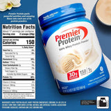 Premier Protein Proteína de Suero de Leche 30 g - Sabor Malteada de Vainilla - 663 g - Tabla Nutricional - Haz Tu Pedido