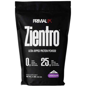 PrimalFX Zientro Ultra Ripped Proteína 25 g - Sabor Chocolate - 900 polvo - Haz Tu Pedido