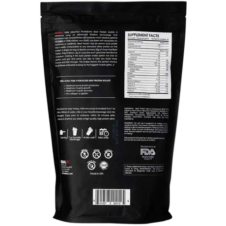 PrimalFX Proteína Ultra Ripped Zientro 25 g - Sabor Vainilla - 900 polvo - Tabla Nutricional - Haz Tu Pedido