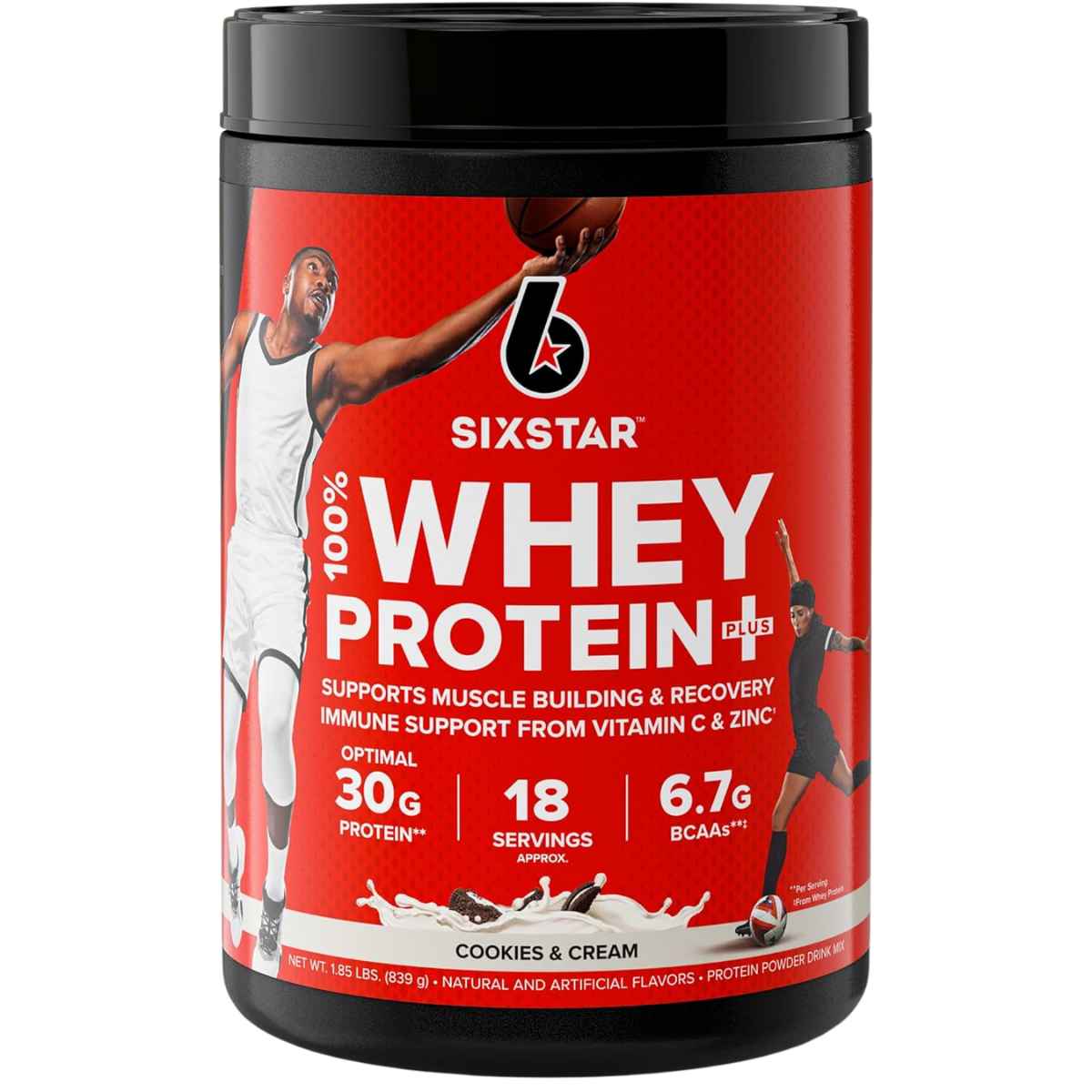 Six Star 100% Proteína de Suero 30 g - Sabor Crema De Vainilla - 821 g - Haz Tu Pedido