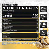 Nutrex Research Isofit Aislado de Proteína de Suero 25 g - Sabor Plátano - 990 g - Tabla Nutricional - Haz Tu Pedido
