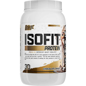 Nutrex Research Isofit Aislado de Proteína de Suero 25 g - Sabor Chocolate - 993 g - Haz Tu Pedido