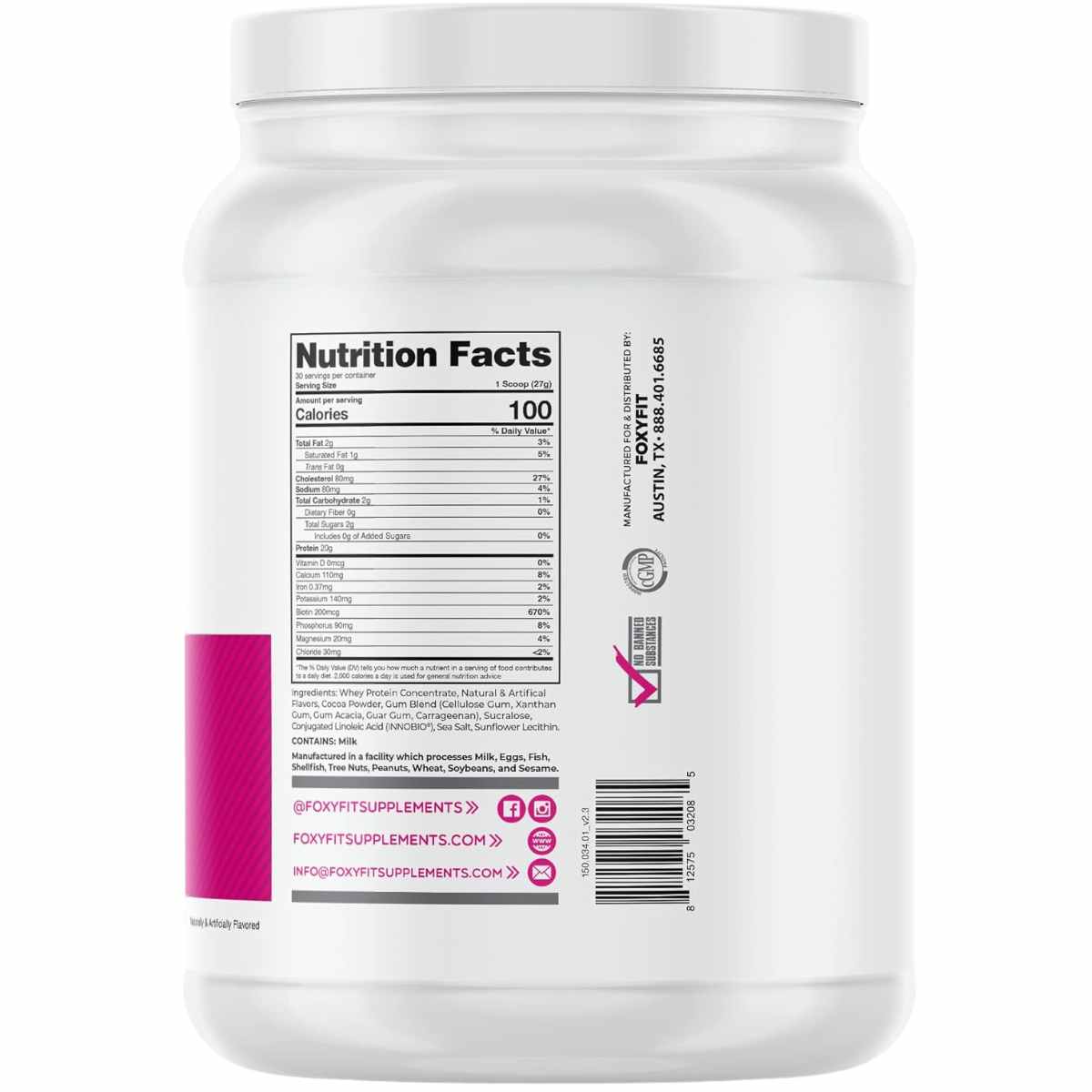 FoxyFit Proteína para Mujer - Polvo