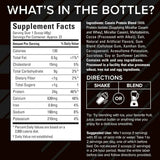Six Star Proteína de Caseína 24 g - Sabor Triple Chocolate - 907 g - Tabla Nutricional - Haz Tu Pedido