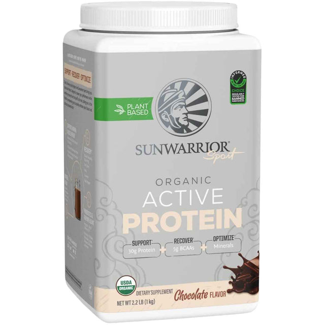Sunwarrior Proteína Orgánica 30 g - Sabor Chocolate - 1 kg - Haz Tu Pedido