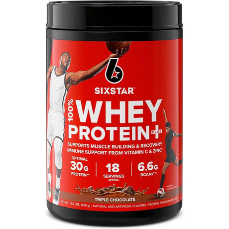 Six Star 100% Proteína de Suero 30 g - Sabor Triple Chocolate - 826 g - Haz Tu Pedido