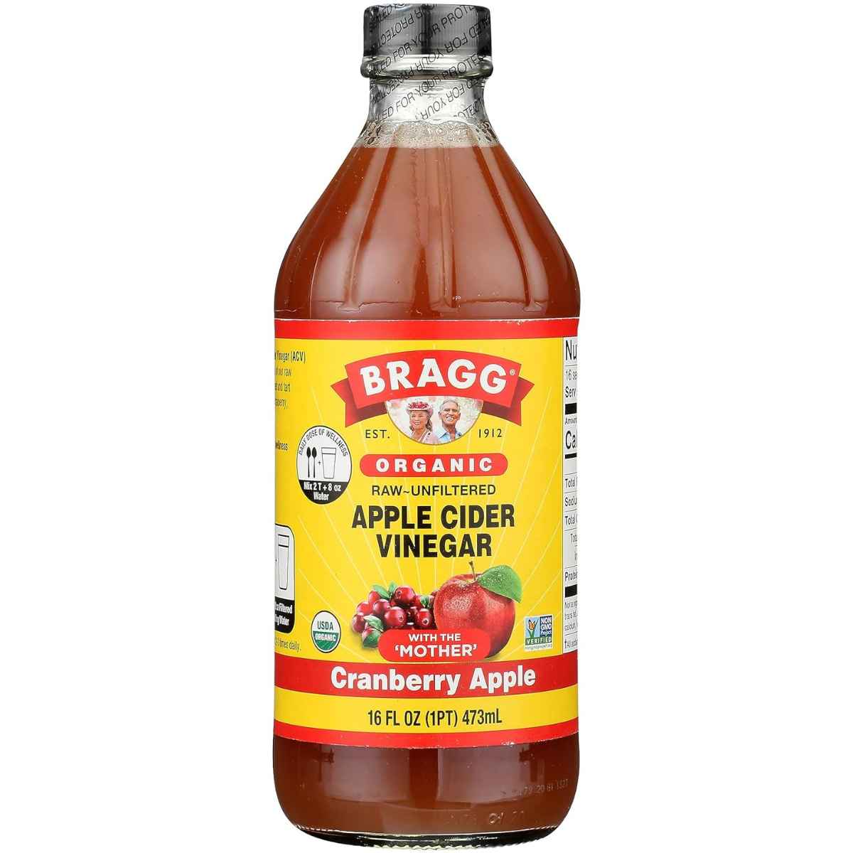 Bragg Vinagre de Sidra de Manzana - Sabor Arándano Rojo - 473 ml - Haz Tu Pedido