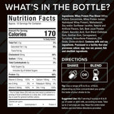 Six Star 100% Proteína de Suero 30 g - Sabor Galletas y Crema - 839 g - Tabla Nutricional - Haz Tu Pedido