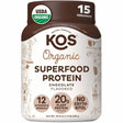 KOS Proteína de superalimento orgánico 20 g - Sabor Chocolate - 585 g - Haz Tu Pedido