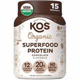 KOS Proteína de superalimento orgánico 20 g - Sabor Chocolate - 585 g - Haz Tu Pedido