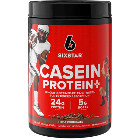 Six Star Proteína de Caseína 24 g - Sabor Triple Chocolate - 907 g - Haz Tu Pedido