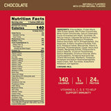Optimum Nutrition Batido de proteína Gold Standard 24 g - 325 ml - Tabla Nutricional - Haz Tu Pedido