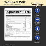 Power Life Proteína de suero de leche - Sabor Vainilla - 337 g - Tabla Nutricional - Haz Tu Pedido