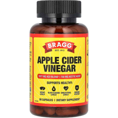 Bragg Vinagre de sidra de manzana - 90 Cápsulas - Haz Tu Pedido