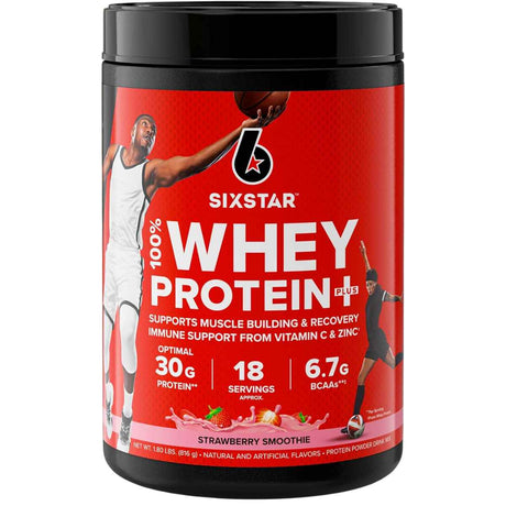 Six Star 100% Proteína de Suero 30 g - Sabor Galletas y Crema - 839 g - Haz Tu Pedido