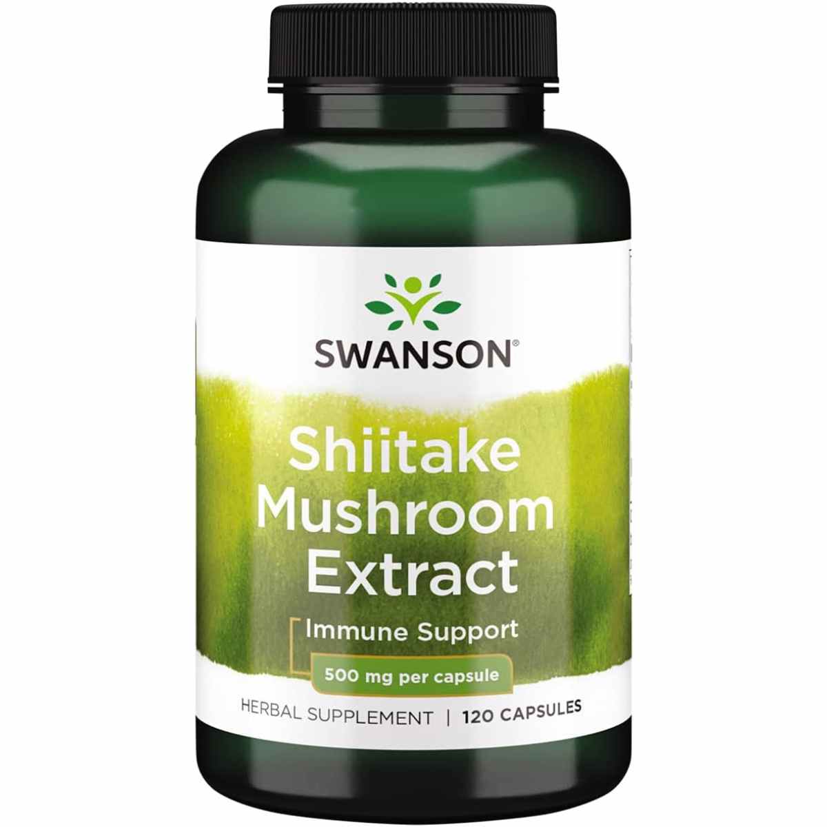 Swanson Extracto de Hongo Shiitake 500 mg - 120 Cápsulas - Haz Tu Pedido