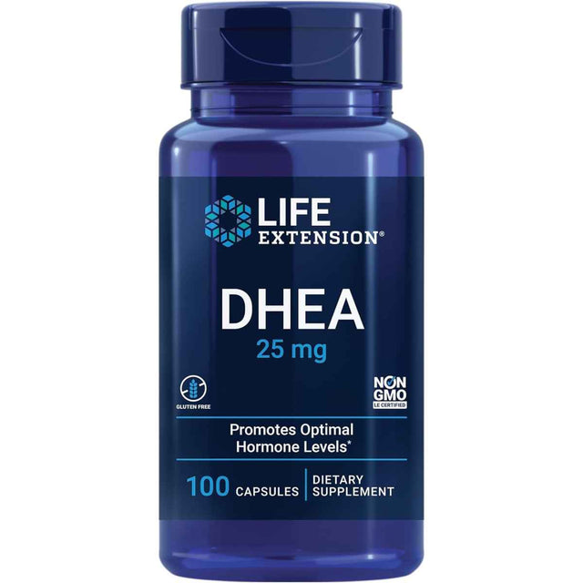 Life Extension DHEA 25 mg - 100 Cápsulas - Haz Tu Pedido