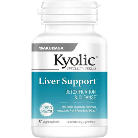 Kyolic Soporte Hepático Limpieza y Desintoxicación - 50 Cápsulas Veganas - Haz Tu Pedido