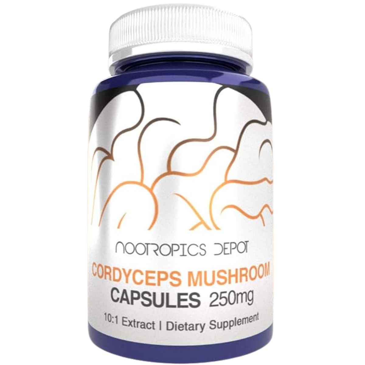 Nootropics Depot Hongo Cordyceps   250 mg - 180 Cápsulas - Haz Tu Pedido