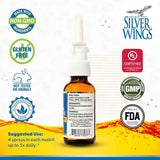 Natural Path Silver Wings Spray Nasal de Plata Natural  - 30 g - Tabla Nutricional - Haz Tu Pedido