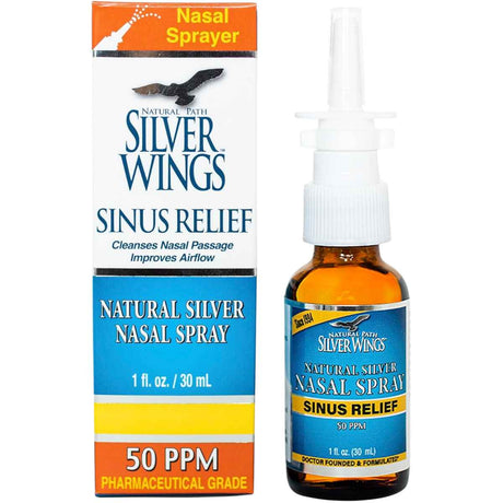 Natural Path Silver Wings Spray Nasal de Plata Natural  - 30 g - Haz Tu Pedido